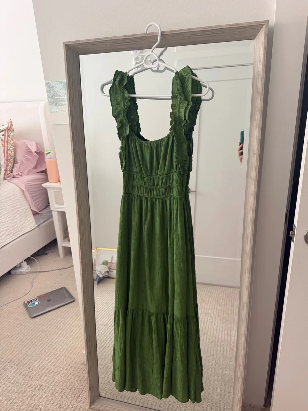 Abercrombie Green Maxi Dress